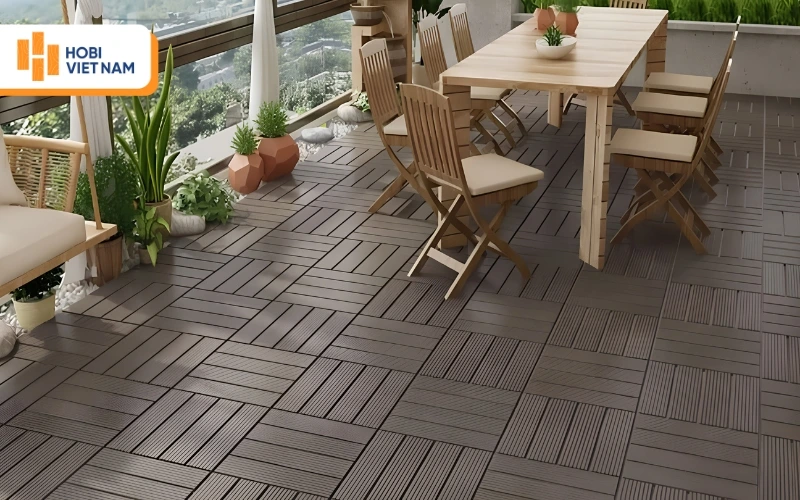 Chọn tông màu sàn và vân phù hợp với nội thất