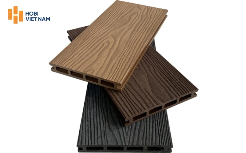 Sàn nhựa giả gỗ ngoài trời