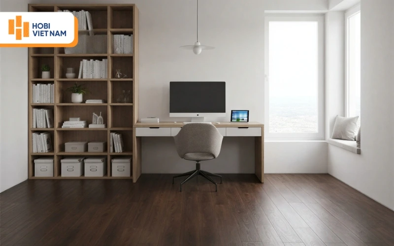 Sàn gỗ Hobi Black
