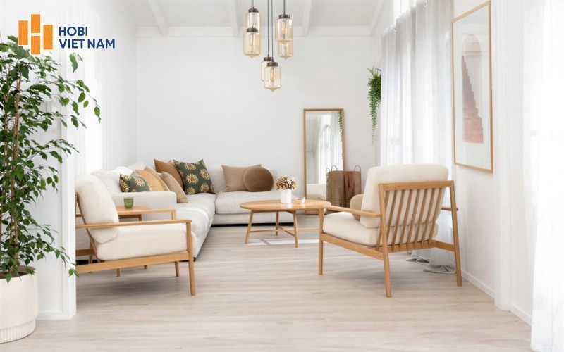 Sàn gỗ Charm Wood mang lại vẻ đẹp ấm cúng