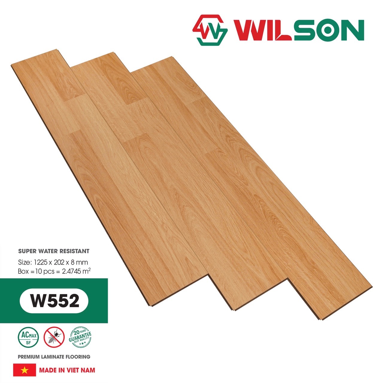 Sàn gỗ Wilson có giá thành dễ tiếp cận, mẫu mã đa dạng