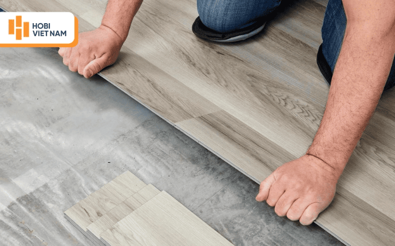 Kỹ thuật ghép hèm khóa âm dương của sàn nhựa giả gỗ chống nước