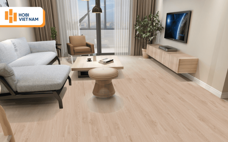 Sàn nhựa giả gỗ có thể bị ảnh hưởng bởi nhiệt độ cao