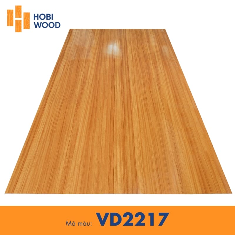 Tấm ốp mã màu VD2217 sắc vàng gỗ tự nhiên ấm áp và sang trọng