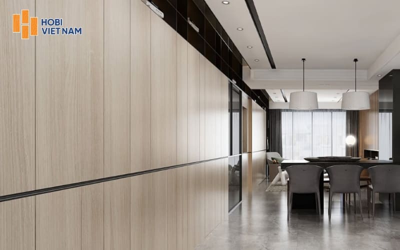 Tấm nhựa ốp tường PVC chống nước, chống ẩm mốc, hạn chế nấm mốc và mối mọt