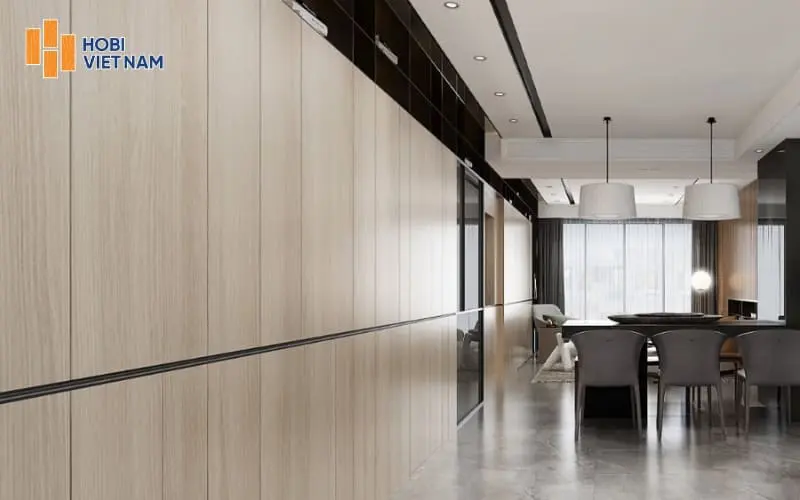 Tấm nhựa ốp tường PVC chống nước, chống ẩm mốc, hạn chế nấm mốc và mối mọt