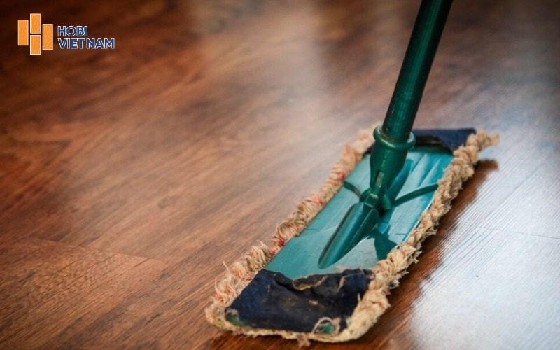 Bảo dưỡng và vệ sinh đúng cách sau thi công sàn nhựa giả gỗ