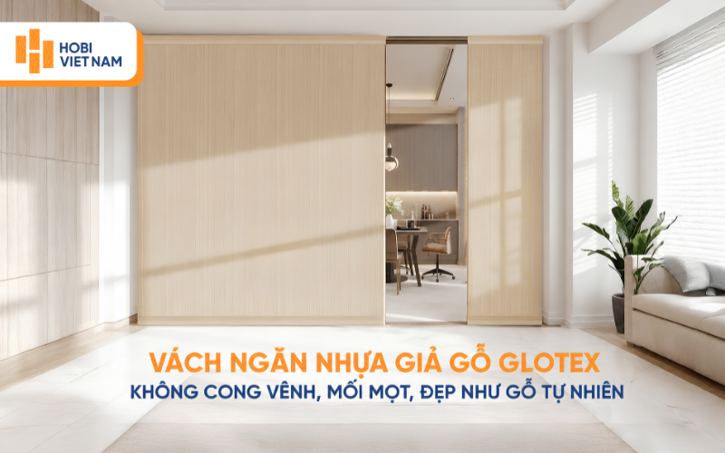 Vách ngăn phòng bằng nhựa