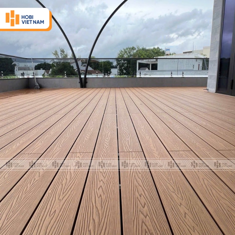 Sàn gỗ nhựa composite có khả năng chống nước vượt trội