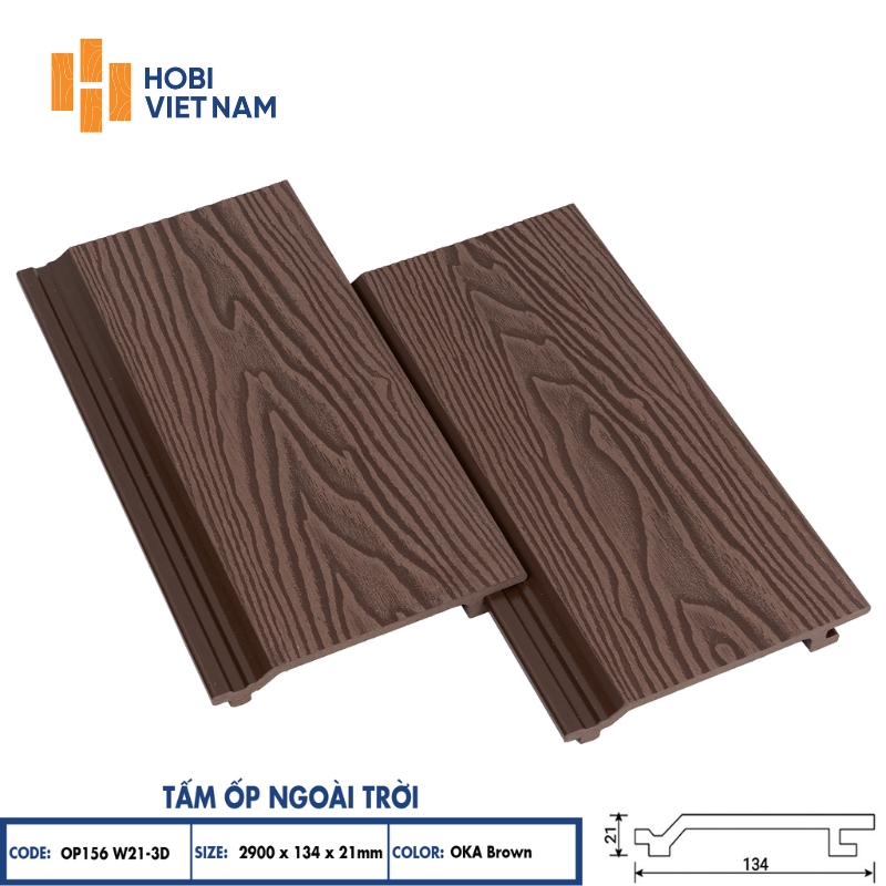 Gỗ nhựa composite ốp tường ngoài trời