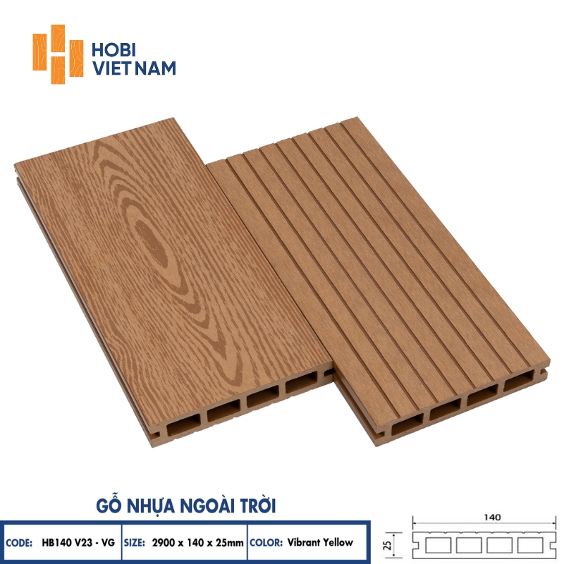 Sàn gỗ nhựa ngoài trời