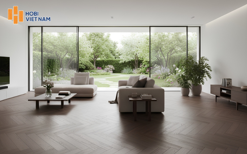 Lót sàn kiểu xương cá đang là xu hướng