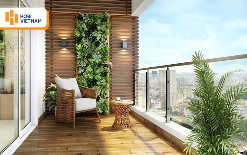 Sàn gỗ tự nhiên ngoài trời