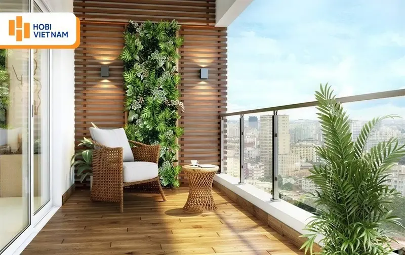 Sàn gỗ tự nhiên ngoài trời