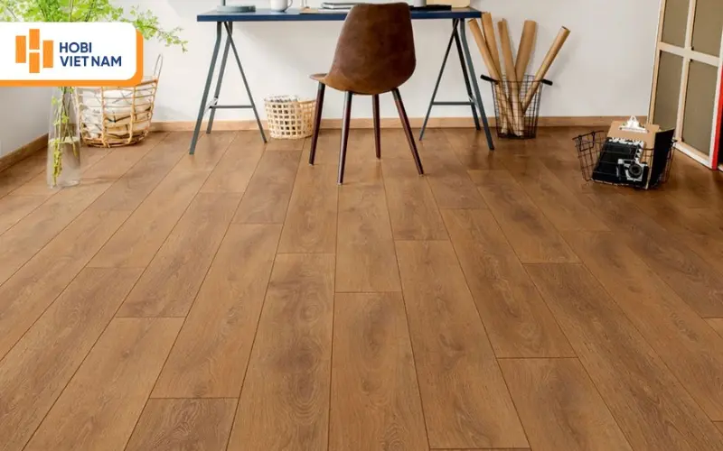 Sàn gỗ công nghiệp 8mm có độ bền và khả năng chịu lực hạn chế