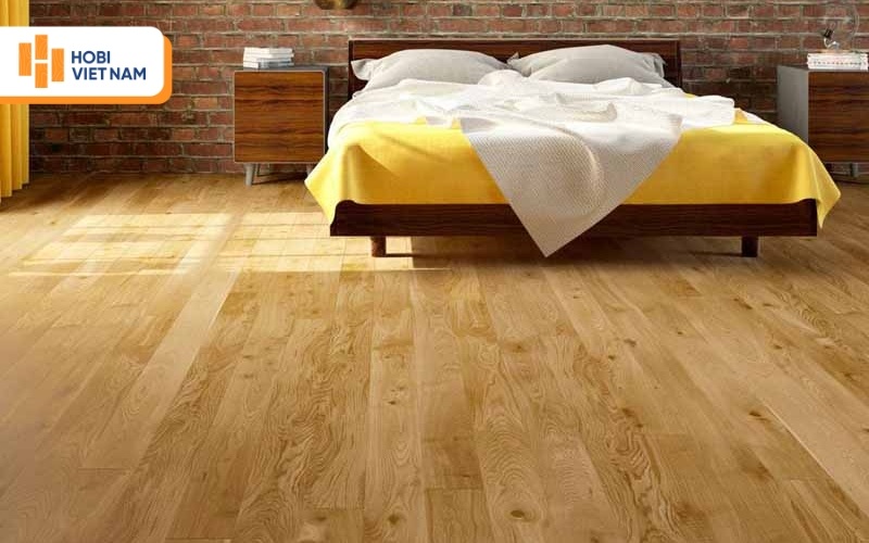 Mẫu sàn gỗ kỹ thuật dành cho phòng ngủ