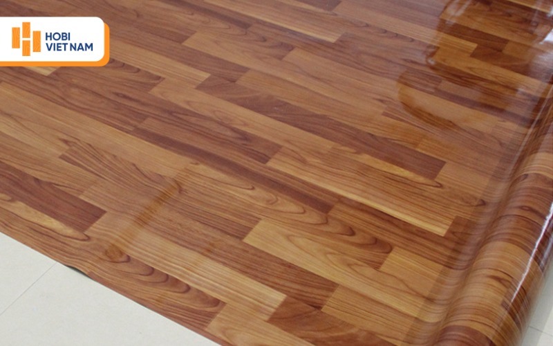 Tấm nhựa PVC trải sàn vân gỗ dạng cuộn