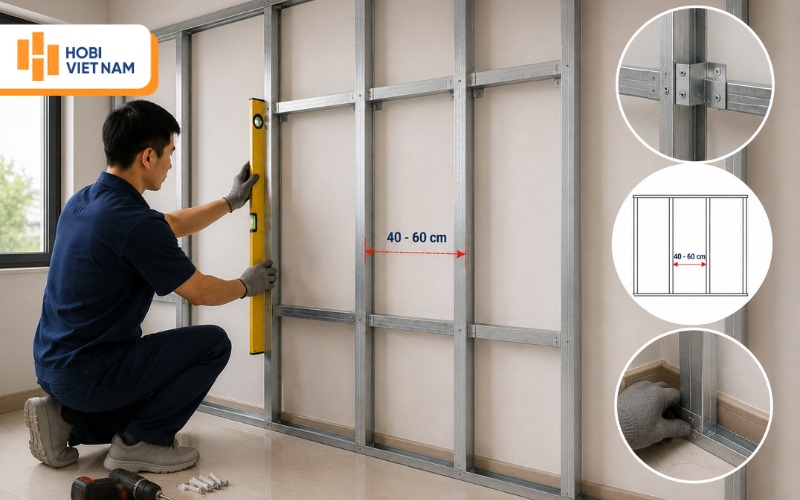 Có thể lắp khung xương cho tấm nhựa để tăng độ bền