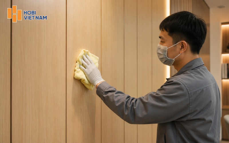 Hoàn thiện và vệ sinh sau thi công
