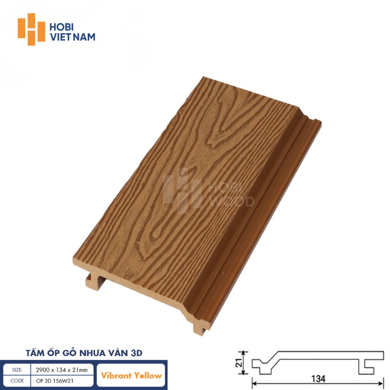 Tấm ốp tường gỗ nhựa composite