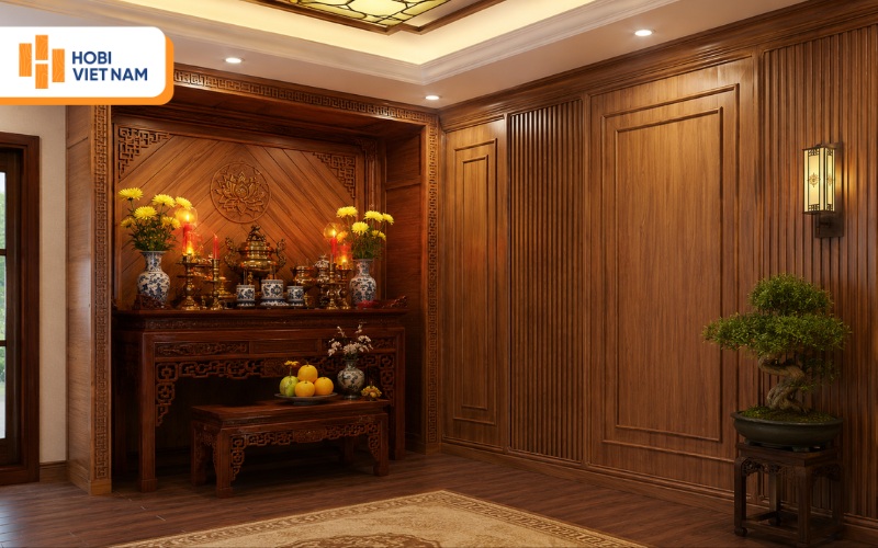 Một vài lỗi thường gặp khi chọn tấm nhựa để ốp tường phòng thờ