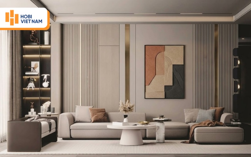 Vách lam sóng đa dạng mẫu mã, màu sắc, dễ phối nội thất