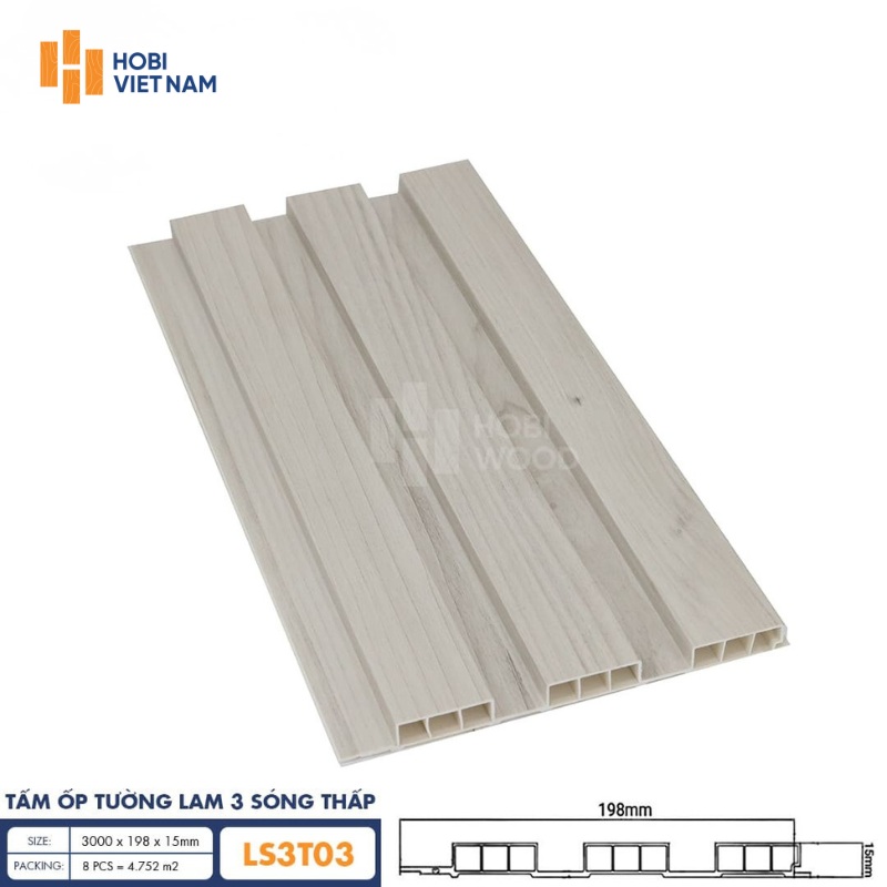 Độ dày lam sóng nhựa ảnh hưởng độ bền và chiều sâu hình khối