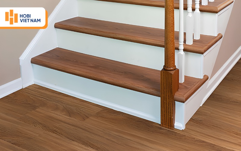 Mặt bậc cầu thang gỗ MDF