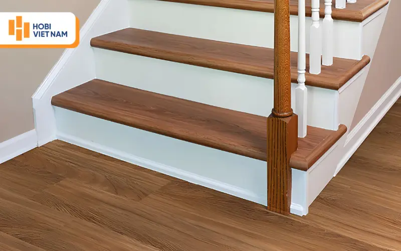 Mặt bậc cầu thang gỗ MDF