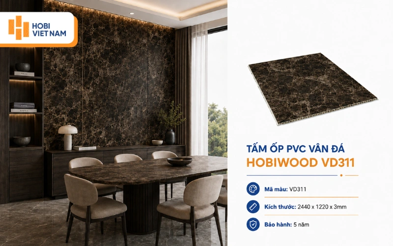 Thiết kế tấm ốp tường nhựa phòng khách giúp bức tường bớt đơn điệu Thiết kế tấm ốp tường nhựa phòng khách giúp bức tường bớt đơn điệu