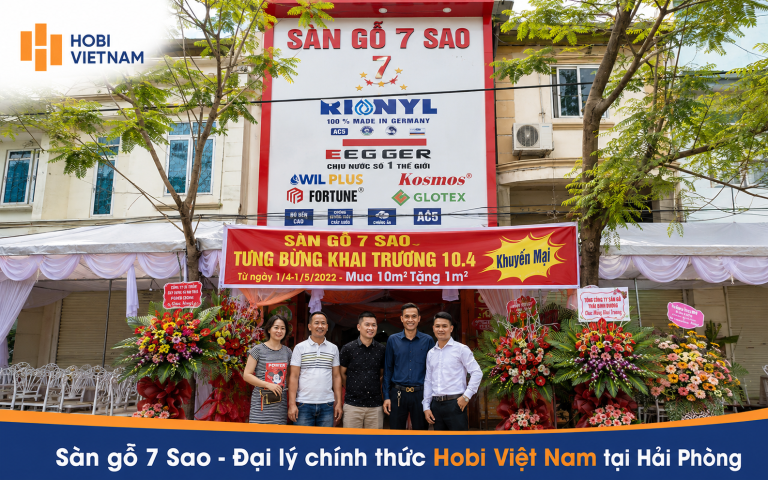 Sàn Gỗ 7 Sao – Đại lý chính thức của Hobi Việt Nam tại Hải Phòng