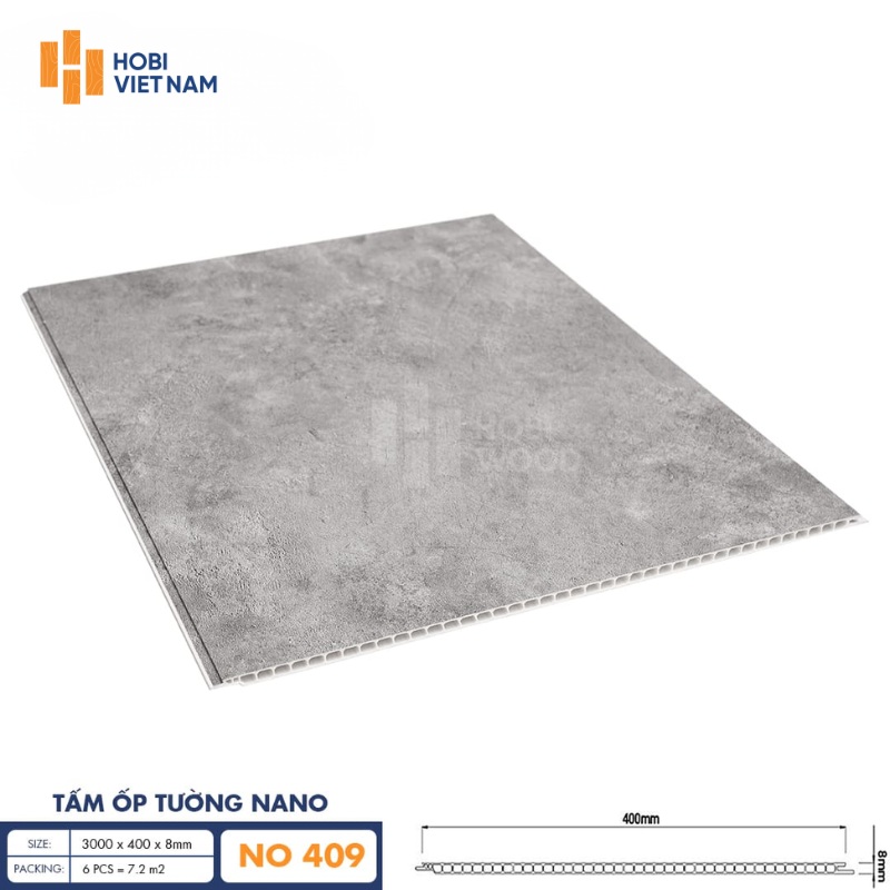 Tấm ốp Nano 400 Hobiwood