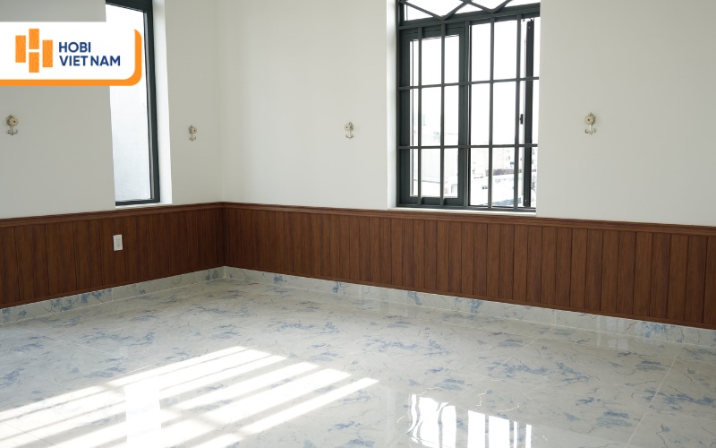 Dự án thi công tấm ốp nano Hobi thực tế