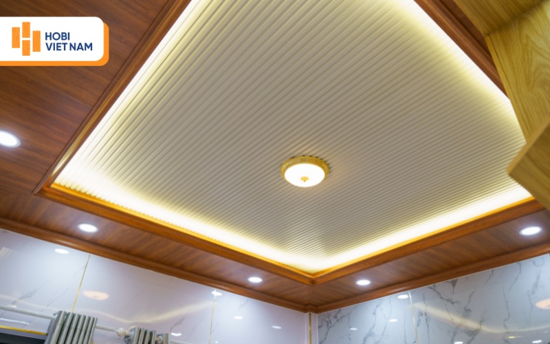 Dự án thi công tấm ốp nano cải tạo phòng khách