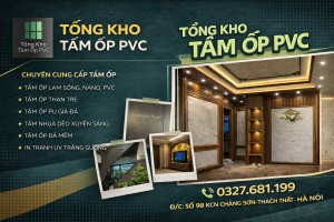 Tổng Kho Tấm Ốp PVC Thạch Thất – Đại lý chính thức Hobi Việt Nam tại Hà Nội