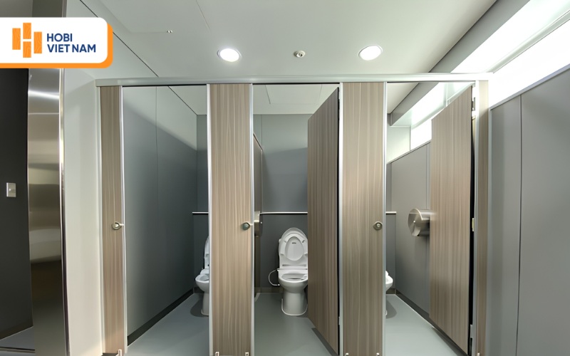 Vách ngăn toilet