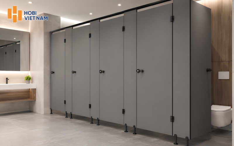 Vách ngăn cho nhà vệ sinh Compact