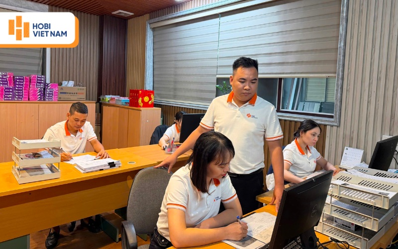 Anh Đồng Ngọc Cường phụ trách các hoạt động liên quan đến kỹ thuật và chất lượng sản phẩm tại Hobi Việt Nam