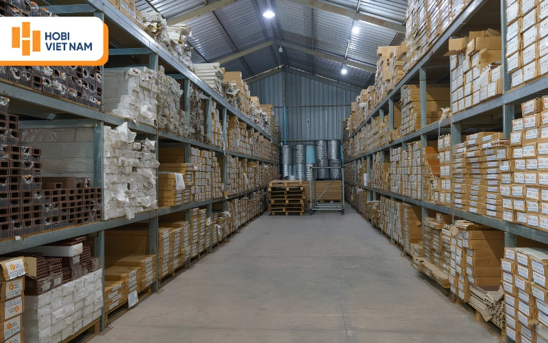 Kho hàng sàn gỗ thực tế của Hobi Việt Nam Kho hàng sàn gỗ thực tế của Hobi Việt Nam