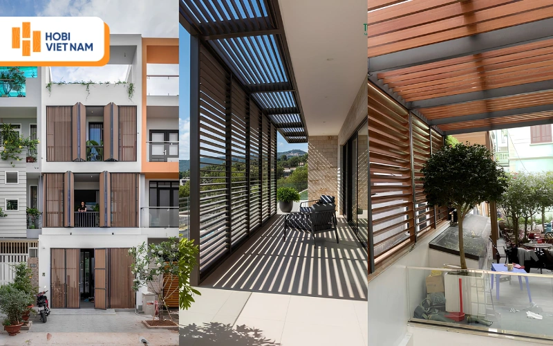 Một số ứng dụng của lam chắn nắng cho công trình