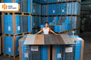Kho sàn gỗ Hải Phòng chính hãng, chất lượng cao, giá tốt Hobi Việt Nam
