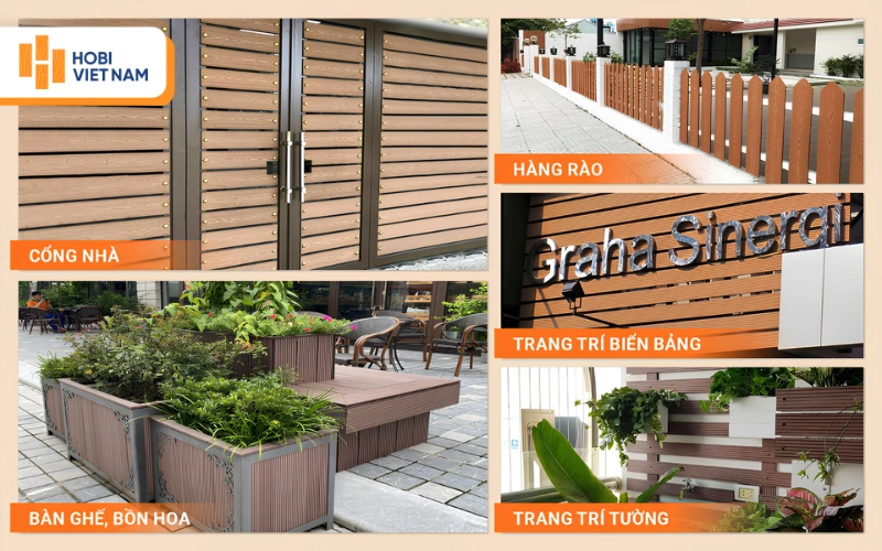 Ứng dụng đa dạng của thanh đa năng composite ngoài trời