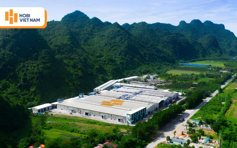 Hobi Việt Nam với nhà máy sản xuất rộng lớn, đáp ứng đa dạng nhu cầu