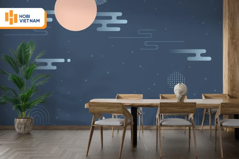 Giấy dán tường Hàn Quốc đẹp, cao cấp, thi công nhanh chóng