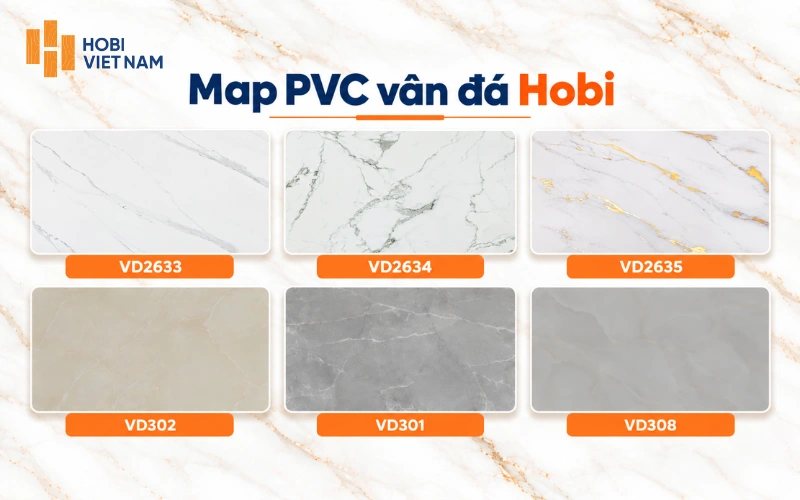 Map PVC vân đá cao cấp từ Hobi Việt Nam Map PVC vân đá cao cấp từ Hobi Việt Nam