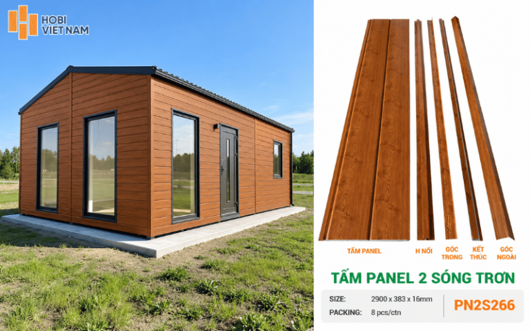 10+ Mẫu nhà tiền chế panel đẹp và hiện đại: Cấu tạo, chi phí chi tiết
