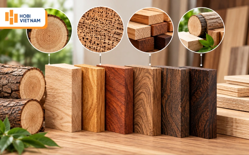 Dựa vào một số tiêu chí nhất định để phân loại nhóm gỗ tại Việt Nam